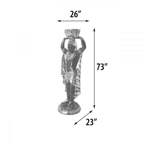 Egyptian Male Plant Holder - Image 5