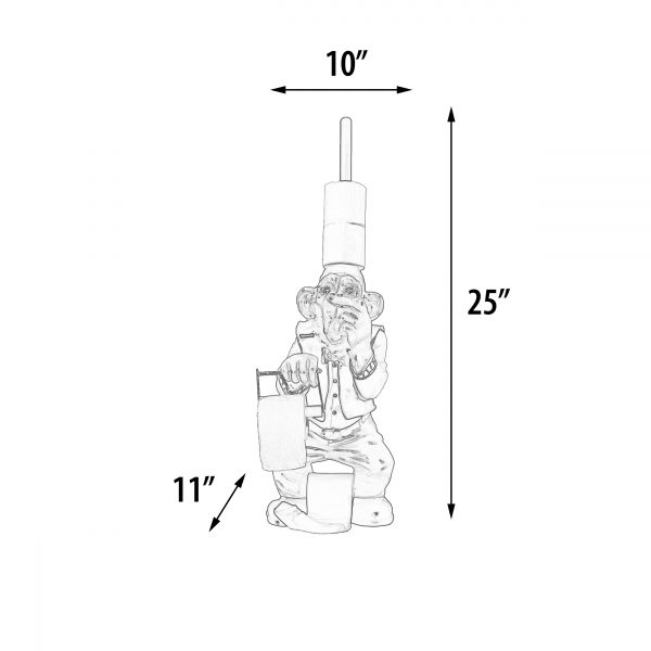 Toilet Monkey TP Holder - Image 5