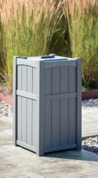 Seaside Casual - WICKFORD RESIDENTIAL TRASH RECEPTACLE