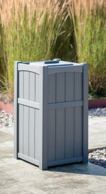 Seaside Casual - WICKFORD RESIDENTIAL TRASH RECEPTACLE