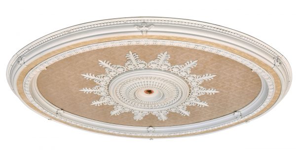 Blanco Oval Chandelier Ceiling Medallion 79 inches - Image 2