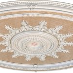 Blanco Oval Chandelier Ceiling Medallion 79 inches - Image 3