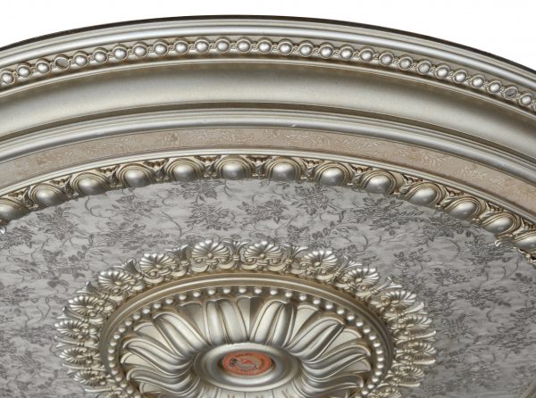 Champagne Round Chandelier Ceiling Medallion 47 - Image 2