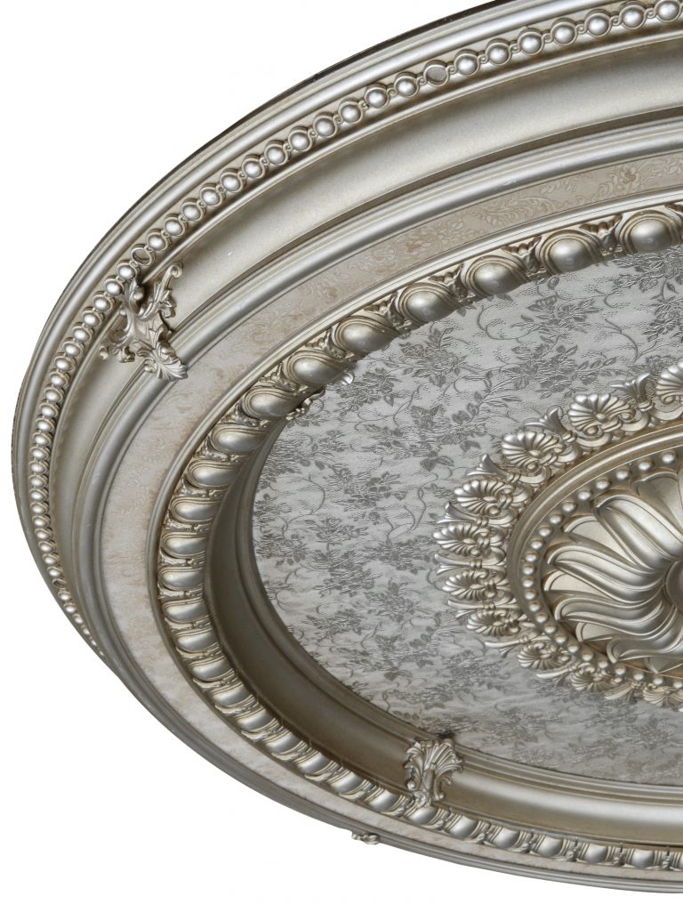 Champagne Round Chandelier Ceiling Medallion 47 - Image 3