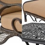 Grand Bonaire Weave Outdoor Club Chair Set of 5 - Image 3