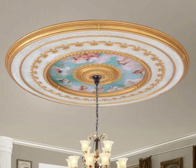 Sistine Chapel Classical Grand Ceiling Medallion 98.5 Inch Diameter
