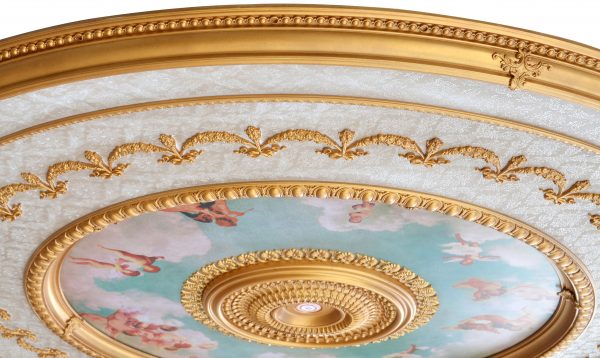 Sistine Chapel Classical Grand Ceiling Medallion 98.5 Inch Diameter - Image 2
