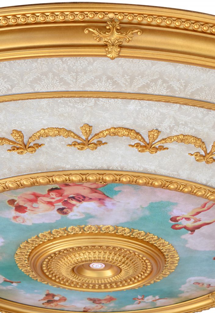 Sistine Chapel Classical Grand Ceiling Medallion 98.5 Inch Diameter - Image 3