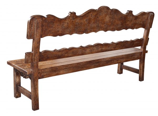 Belruse High Back Bench - Image 2