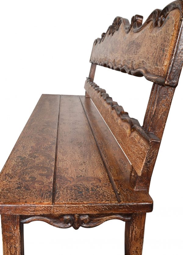 Belruse High Back Bench - Image 3