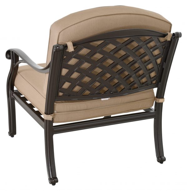 Savannah Outdoor Aluminum Club Chair - Image 2