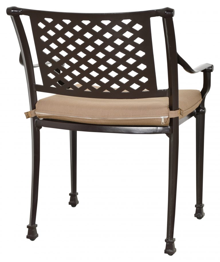 Savannah Outdoor Aluminum Dining Chair - Image 2