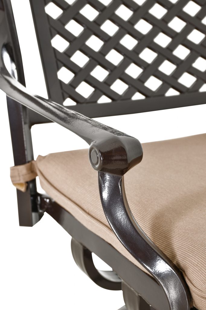 Savannah Outdoor Aluminum Bar Stool - Image 3