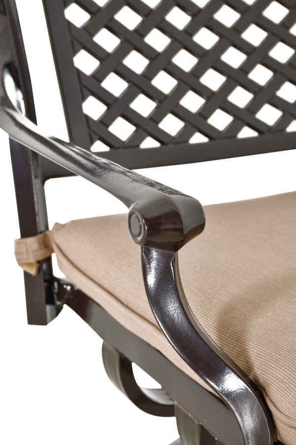 Savannah Outdoor Aluminum Bar Stool - Image 3