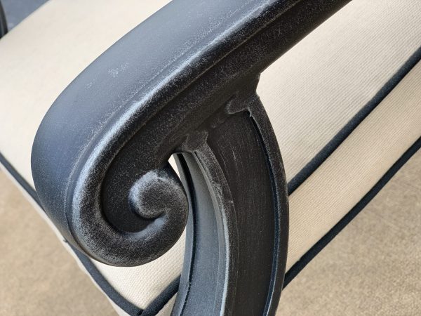 Astoria Dining Armchair with Accent Pillow - Image 4