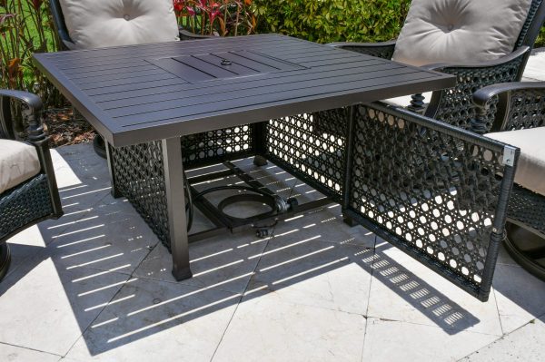 Monterey Fire Pit Swivel Rocker Chat Set 5 (KIT) - Image 2