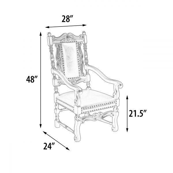 Conquistador Leather Chair - Image 4