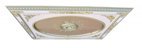 Rose Gold Monumental Ceiling Medallion 8ft x 10ft - Image 2