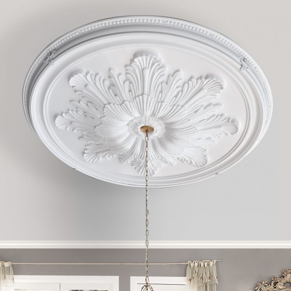 Grand Acanthus Round Ceiling Medallion 65 Inch Diameter - Image 1