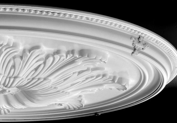Grand Acanthus Round Ceiling Medallion 65 Inch Diameter - Image 2