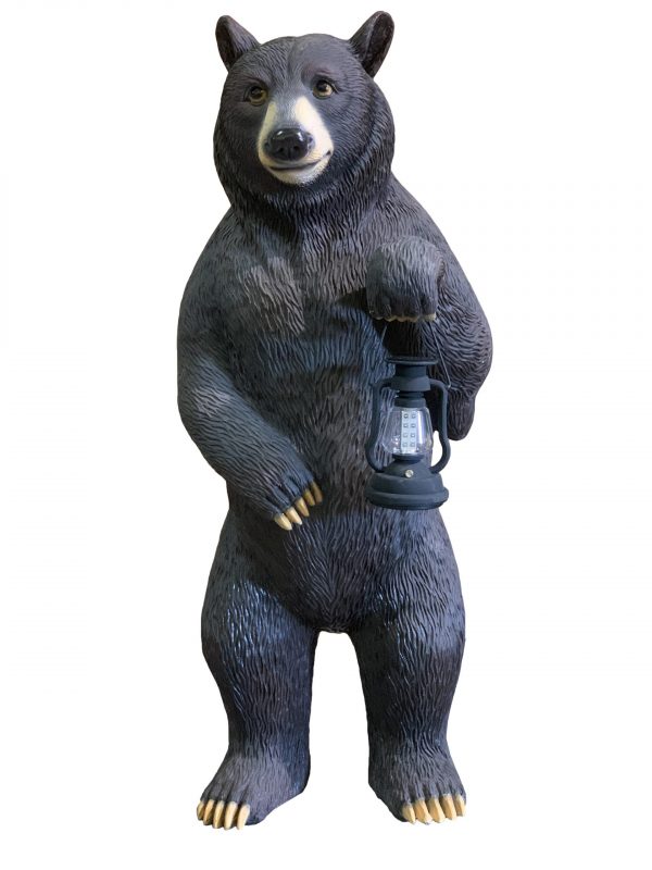 Standing Bear with Solar Lantern 3.50 FT - Image 1