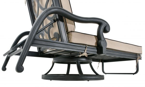 Astoria Outdoor Swivel Chaise Lounge Set Of 3 - Image 3
