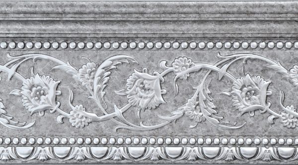 Grey and Silver Crown Molding 92 Inch - Image 1