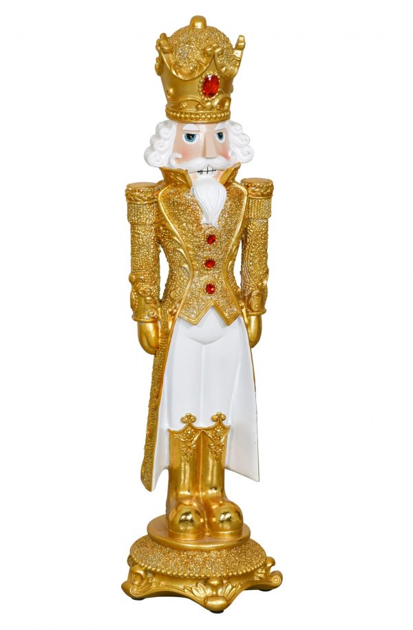 24.5in Nutcracker with Gold Coat - Image 1
