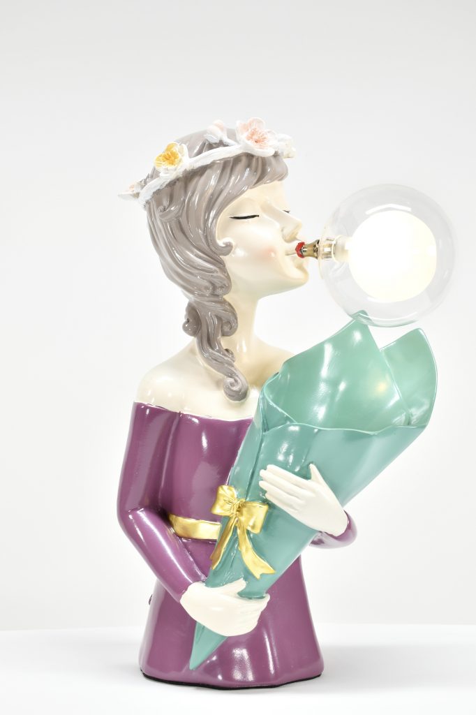 Girl with Bubble Small - Image 5