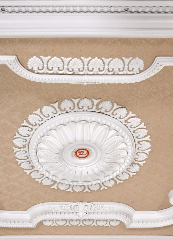 Blanco Rectangular Chandelier Fan Ceiling Medallion 72"W x 48"H - Image 3