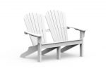 Seaside Casual - ADIRONDACK SHELLBACK LOVE SEAT - Luxurious Dwelling - Your Luxury Home Product Experts