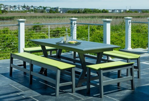Seaside Casual - SYM DINING TABLE 36" x 80" - Image 1