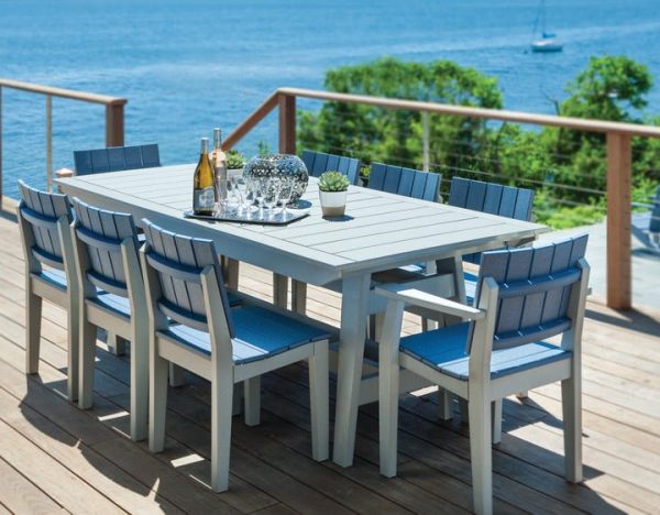 Seaside Casual - MAD DINING TABLE 40" X 85" - Image 3