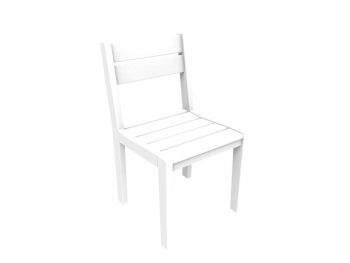 seaside casual coastline cafe dining chair outdoor furniture