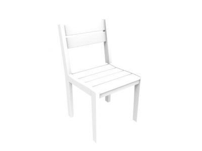 seaside casual coastline cafe dining chair outdoor furniture