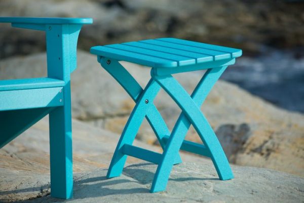 Seaside Casual - COASTLINE HARBOR VIEW FOLDING SIDE TABLE - Image 1