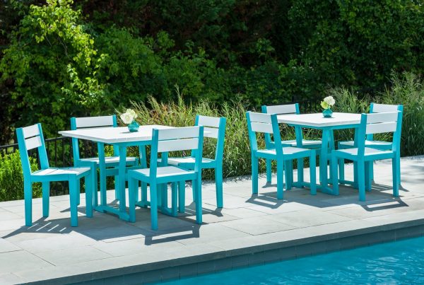 Seaside Casual - COASTLINE CAFE SQUARE DINING TABLE - Image 2