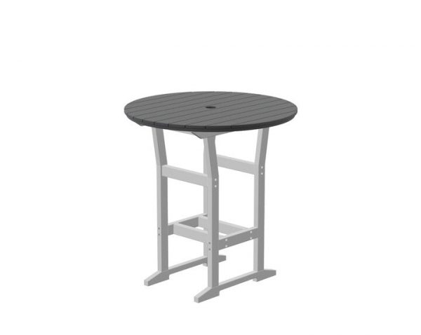 Seaside Casual - COASTLINE CAFE ROUND BAR TABLE - Image 1