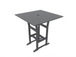 Seaside Casual - COASTLINE CAFE SQUARE BAR TABLE - Luxurious Dwelling - Your Luxury Home Product Experts