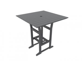 Seaside Casual Coastline Cafe Square Bar Table