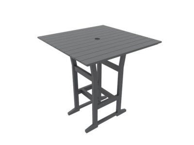 Seaside Casual Coastline Cafe Square Bar Table