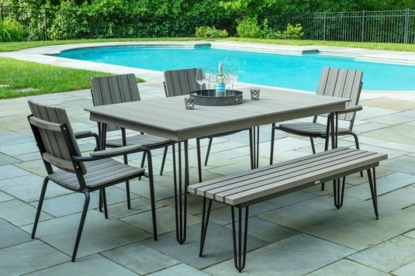Seaside Casual - HIP LONG DINING TABLE - Image 1