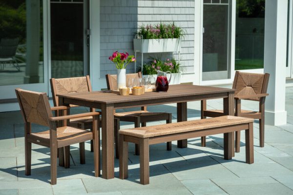 Seaside Casual - GREENWICH DINING TABLE 35" X 70" - Image 2