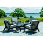 Seaside Casual - DEX ROUND CHAT TABLE - Luxurious Dwelling - Your Luxury Home Product Experts