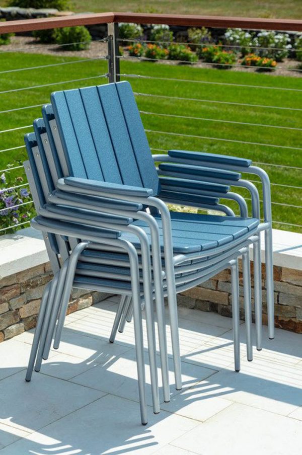 Seaside Casual - HIP STACKABLE DINING ARM CHAIR - Image 2