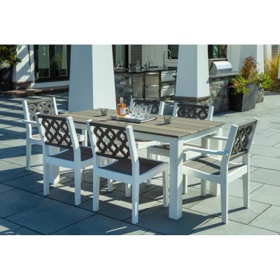 Seaside Casual - GREENWICH DINING SIDE CHAIR PROVENCAL