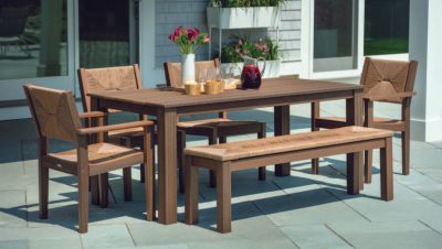 Seaside Casual - GREENWICH DINING SIDE CHAIR WOVEN