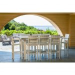 seaside casual mad bar table 40x85 outdoor dining furniture