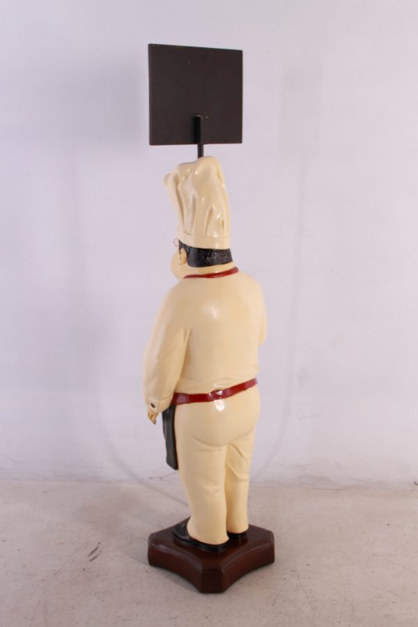 Cook with Chalkboard 4' Tall - Image 2