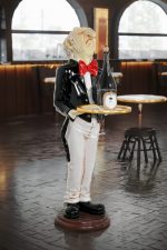 Uppity Connoisseur Butler with Tray 37 Inch Tall - Image 2